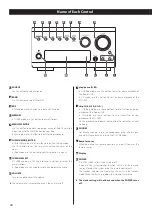 Предварительный просмотр 10 страницы Teac AG-H380 Owner'S Manual