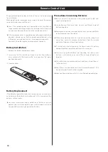 Предварительный просмотр 12 страницы Teac AG-H380 Owner'S Manual