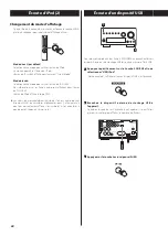 Предварительный просмотр 44 страницы Teac AG-H380 Owner'S Manual