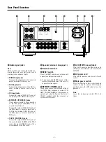 Preview for 4 page of Teac AG-H500 Owner'S Manual