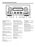 Preview for 8 page of Teac AG-H500 Owner'S Manual