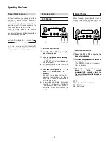 Preview for 10 page of Teac AG-H500 Owner'S Manual