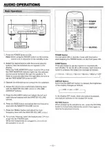 Preview for 13 page of Teac AG-V4200 Owner'S Manual