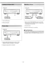 Preview for 16 page of Teac AG-V4200 Owner'S Manual