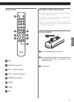 Preview for 7 page of Teac AI-2000 Owner'S Manual