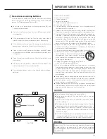 Preview for 3 page of Teac AI-501DA Owner'S Manual