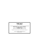 Предварительный просмотр 20 страницы Teac BD150HD User Manual