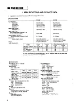 Предварительный просмотр 2 страницы Teac BX-550 Service Manual