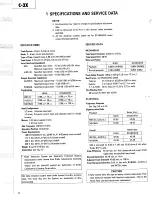 Preview for 2 page of Teac C-3X Service Manual