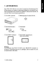 Preview for 4 page of Teac CD-532EK User Manual