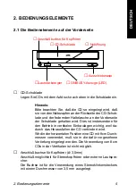 Preview for 6 page of Teac CD-532SK User Manual