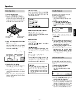 Preview for 7 page of Teac CD-P1120 Owner'S Manual