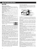 Preview for 2 page of Teac CD-P1440 Owner'S Manual