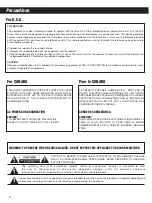 Preview for 3 page of Teac CD-P1440 Owner'S Manual