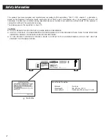 Preview for 4 page of Teac CD-P1440 Owner'S Manual