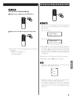 Preview for 91 page of Teac CD-P650 Owner'S Manual