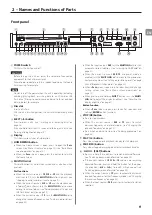 Preview for 9 page of Teac CD-P750 DAB Owner'S Manual