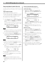 Preview for 26 page of Teac CD-P750 DAB Owner'S Manual