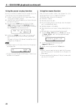 Preview for 28 page of Teac CD-P750 DAB Owner'S Manual