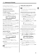 Preview for 33 page of Teac CD-P750 DAB Owner'S Manual