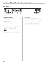 Preview for 52 page of Teac CD-P750 DAB Owner'S Manual