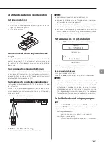 Preview for 217 page of Teac CD-P750 DAB Owner'S Manual