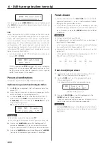 Preview for 232 page of Teac CD-P750 DAB Owner'S Manual