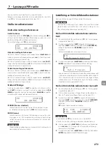 Preview for 273 page of Teac CD-P750 DAB Owner'S Manual