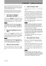 Preview for 1 page of Teac CD-RW2000 Additional Features & Benefits