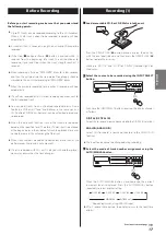 Preview for 17 page of Teac CD-RW890MKII Owner'S Manual