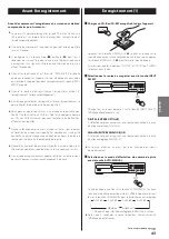 Preview for 43 page of Teac CD-RW890MKII Owner'S Manual