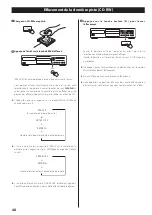 Preview for 48 page of Teac CD-RW890MKII Owner'S Manual