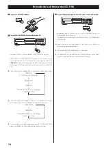 Preview for 74 page of Teac CD-RW890MKII Owner'S Manual