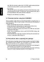 Preview for 14 page of Teac CD-W28PU User Manual