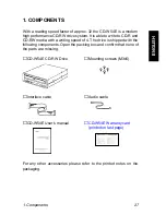 Preview for 4 page of Teac CD-W54EK User Manual