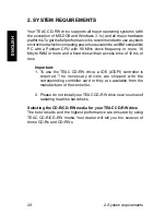 Preview for 5 page of Teac CD-W54EK User Manual