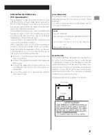 Предварительный просмотр 5 страницы Teac CR- H101 Owner'S Manual