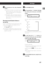 Preview for 25 page of Teac cr-h101dab Owner'S Manual