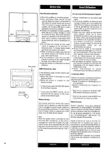 Preview for 4 page of Teac CR-H130 Owner'S Manual