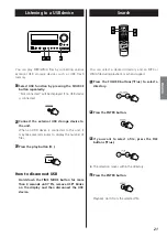 Предварительный просмотр 21 страницы Teac CR-H226 Owner'S Manual