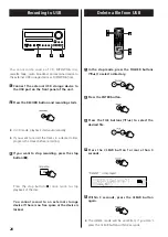 Предварительный просмотр 28 страницы Teac CR-H226 Owner'S Manual