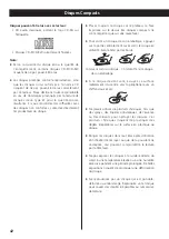 Предварительный просмотр 42 страницы Teac CR-H226 Owner'S Manual