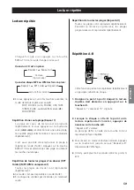 Предварительный просмотр 59 страницы Teac CR-H226 Owner'S Manual