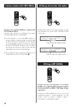 Предварительный просмотр 62 страницы Teac CR-H226 Owner'S Manual