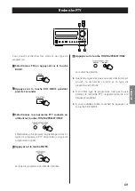 Предварительный просмотр 69 страницы Teac CR-H226 Owner'S Manual