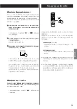 Предварительный просмотр 73 страницы Teac CR-H226 Owner'S Manual