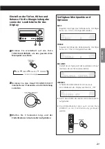 Preview for 21 page of Teac CR-H228i Manual