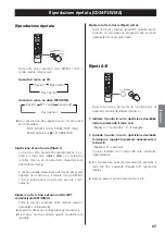 Preview for 65 page of Teac CR-H228i Manual