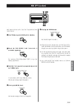 Preview for 111 page of Teac CR-H228i Manual