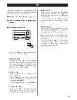 Предварительный просмотр 31 страницы Teac CR-H250 Owner'S Manual